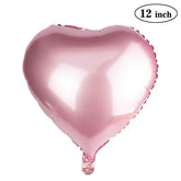 PartyCorp 12 Inch Pink Heart Foil Balloon, 1 pc